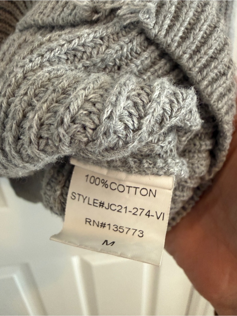 100% Cotton Grandpa Cardigan - Picture 8 of 13
